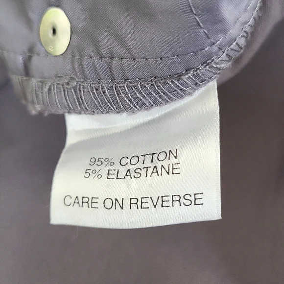 St. John Sport Pants Gray Casual Boyfriend Fit Slacks Women's 6 - Picture 6 of 7